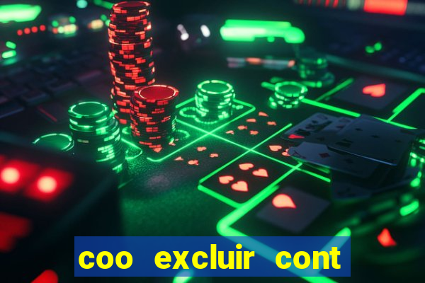 coo excluir cont f12 bet